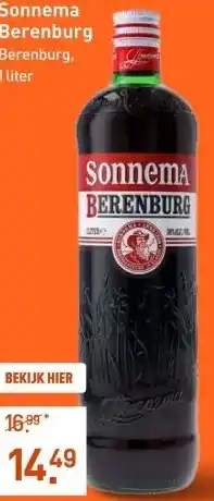Gall & Gall Sonnema Berenburg 100CL aanbieding