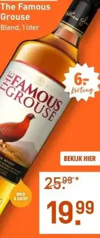 Gall & Gall The Famous Grouse 100CL aanbieding