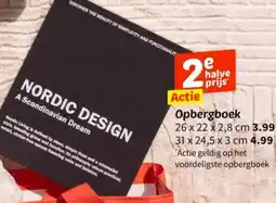 Wibra Opbergboek aanbieding