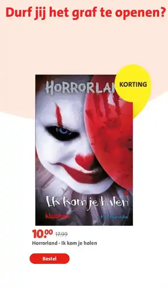 Bruna Horrorland - Ik kom je halen aanbieding