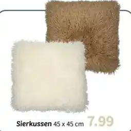 Wibra Sierkussen aanbieding