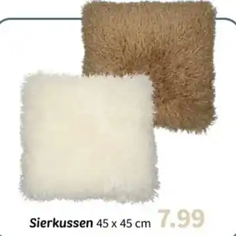 Wibra Sierkussen aanbieding