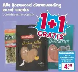 Boon`s Markt Alle Rosewood dierenvoeding en/of snacks aanbieding