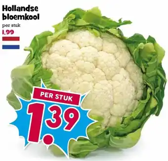 Boon`s Markt Hollandse bloemkool aanbieding