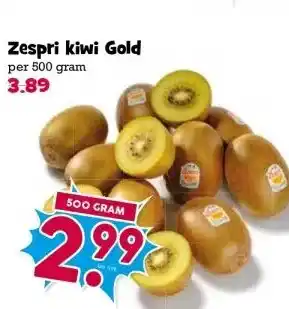 Boon`s Markt Zespri kiwi Gold aanbieding