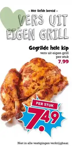Boon`s Markt Gegrilde hele kip aanbieding