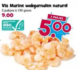 Boon`s Markt Vis Marine wokgarnalen naturel aanbieding