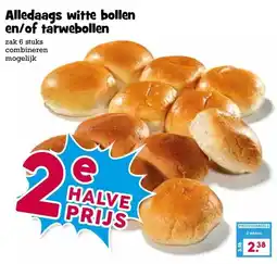 Boon`s Markt Alledaags witte bollen en/of tarwebollen aanbieding