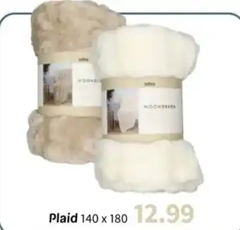 Wibra Plaid aanbieding