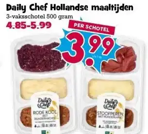 Boon`s Markt Daily Chef Hollandse maaltijden aanbieding