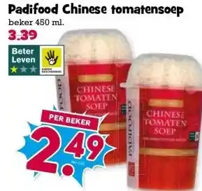 Boon`s Markt Padifood Chinese tomatensoep aanbieding