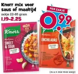 Boon`s Markt Knorr mix voor saus of maaltijd aanbieding