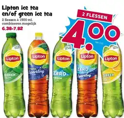Boon`s Markt Lipton ice tea en/of green ice tea aanbieding
