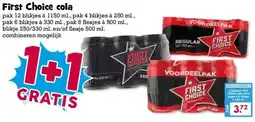 Boon`s Markt First Choice cola aanbieding