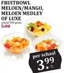 Boon`s Markt FRUITBOWL MELOEN/MANGO, MELOEN MEDLEY OF LUXE aanbieding