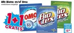 Boon`s Markt Alle Biotex en/of Omo aanbieding