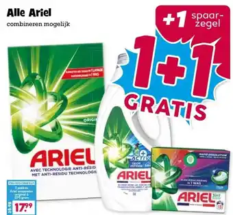 Boon`s Markt Alle Ariel aanbieding