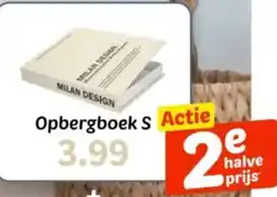 Wibra Opbergboek S aanbieding