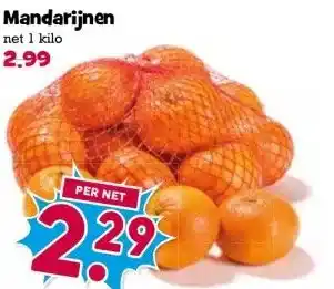 Boon`s Markt Mandarijnen aanbieding