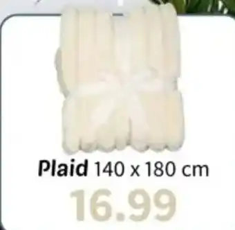 Wibra Plaid aanbieding