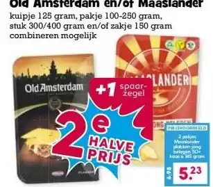 Boon`s Markt Old Amsterdam en/of Maaslander aanbieding
