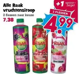 Boon`s Markt Alle Raak vruchtensiroop aanbieding
