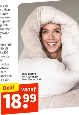 Wibra Lazy dekbed aanbieding