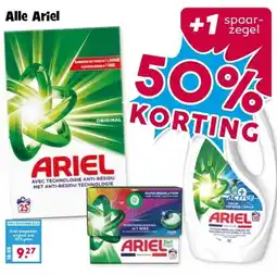 Boon`s Markt Alle Ariel aanbieding