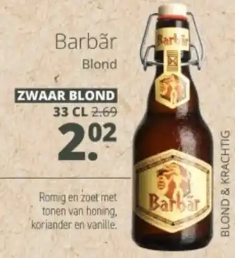 Mitra Barbar Blond aanbieding