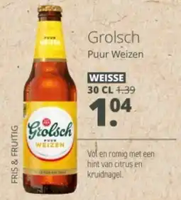 Mitra Grolsch Puur Weizen aanbieding