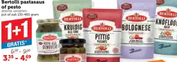 Dagwinkel Bertolli pastasaus of pesto aanbieding