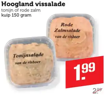 Dagwinkel Hoogland vissalade aanbieding