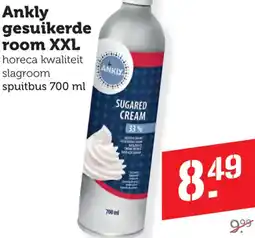 Dagwinkel Ankly gesuikerde room XXL aanbieding