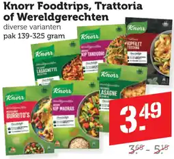 Dagwinkel Knorr Foodtrips, Trattoria of Wereldgerechten aanbieding