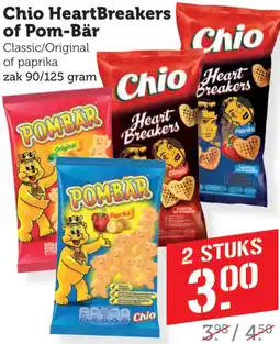 Dagwinkel Chio HeartBreakers of Pom-Bär aanbieding