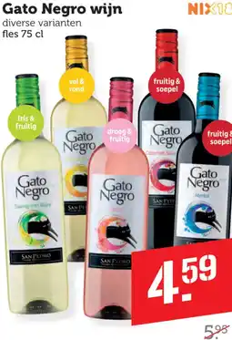 Dagwinkel Gato Negro wijn aanbieding