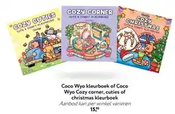 Primera Coco Wyo kleurboek of Coco Wyo Cozy corner, cuties of christmas kleurboek aanbieding