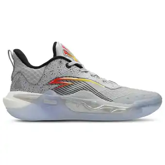 Foot Locker Anta Kai 1 Speed Sneakers Heren - Grijs - Maat 42.5 - Leer aanbieding