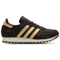 Foot Locker Adidas LA Trainer Sneakers Heren - Bruin - Maat 42 2/3 - Textil aanbieding