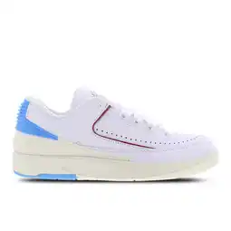 Foot Locker Jordan Retro 2 Low Sneakers Dames - Wit - Maat 41 - Leer aanbieding