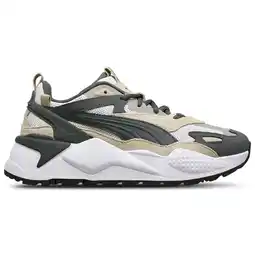 Foot Locker Puma RS-X Kindersneakers - Grijs - Maat 37 - Leer aanbieding