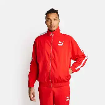 Foot Locker Puma T7 Trainingspakken Heren - Rood - Maat S - Poly Woven aanbieding