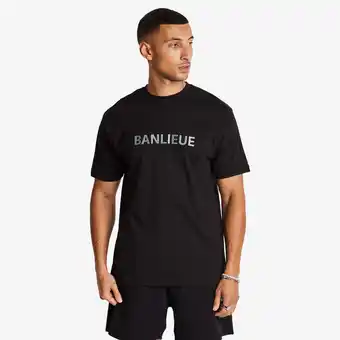 Foot Locker Banlieue B+ 3d T-shirts Heren - Zwart - Maat M - Katoen Jersey aanbieding