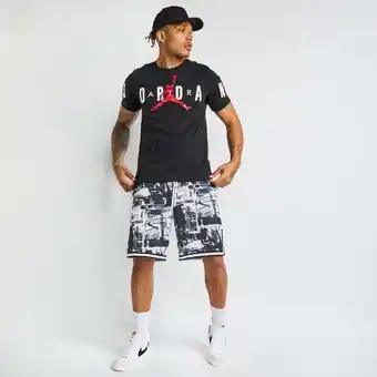 Foot Locker Jordan Air T-shirts Heren - Zwart - Maat S aanbieding