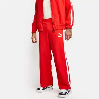 Foot Locker Puma T7 Broeken Heren - Rood - Maat L - Poly Woven aanbieding