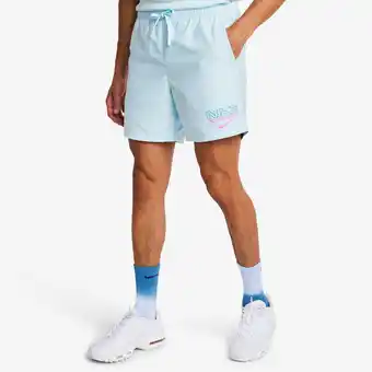 Foot Locker Nike T100 Korte Broeken Heren - Blauw - Maat XS aanbieding
