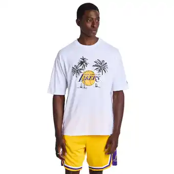 Foot Locker New Era NBA T-shirts Heren - Wit - Maat XS - Katoen Jersey aanbieding
