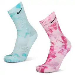 Foot Locker Nike Crew 2 Pack Sokken Unisex - Roze - Maat 42 - 46 aanbieding