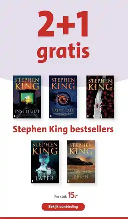 Bruna Stephen King bestsellers aanbieding