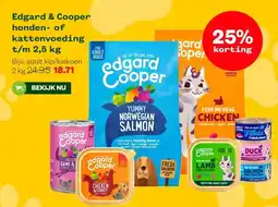 Welkoop Edgard & Cooper honden- of kattenvoeding aanbieding